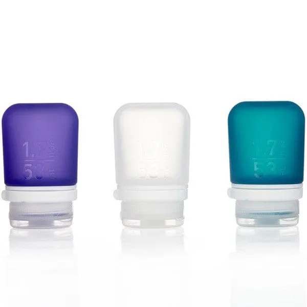 GoToob  Small Refillable Travel Bottle 53ml - Multicolour 3pk