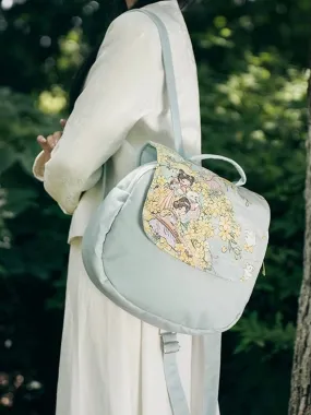 Hanfu Backpack: Spring Symphony