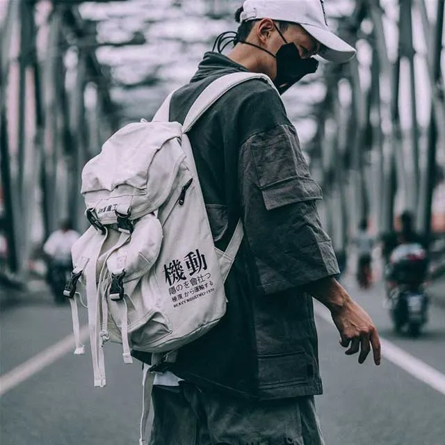 Harajuku Canvas Backpack