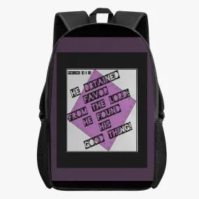 Her Proverbs 18:22 Retro Matching Backpack