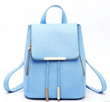 High-Quality PU Leather Women’s Backpack | Stylish Mochila Escolar for Teenagers