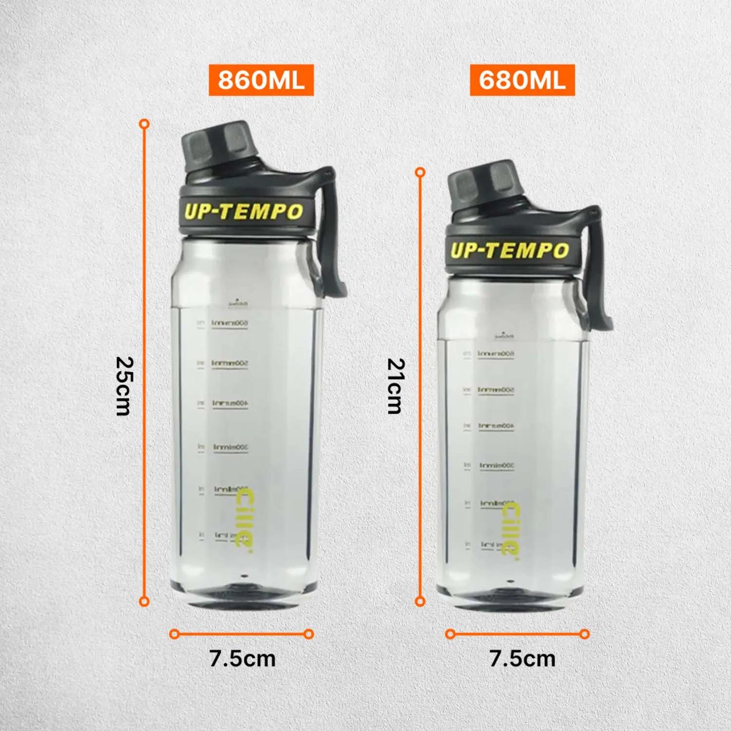 High-Quality Tritan Water Bottle with Built-In Filter for Gym & Outdoors