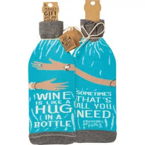 Hug In A Bottle Wine Bottle Cover