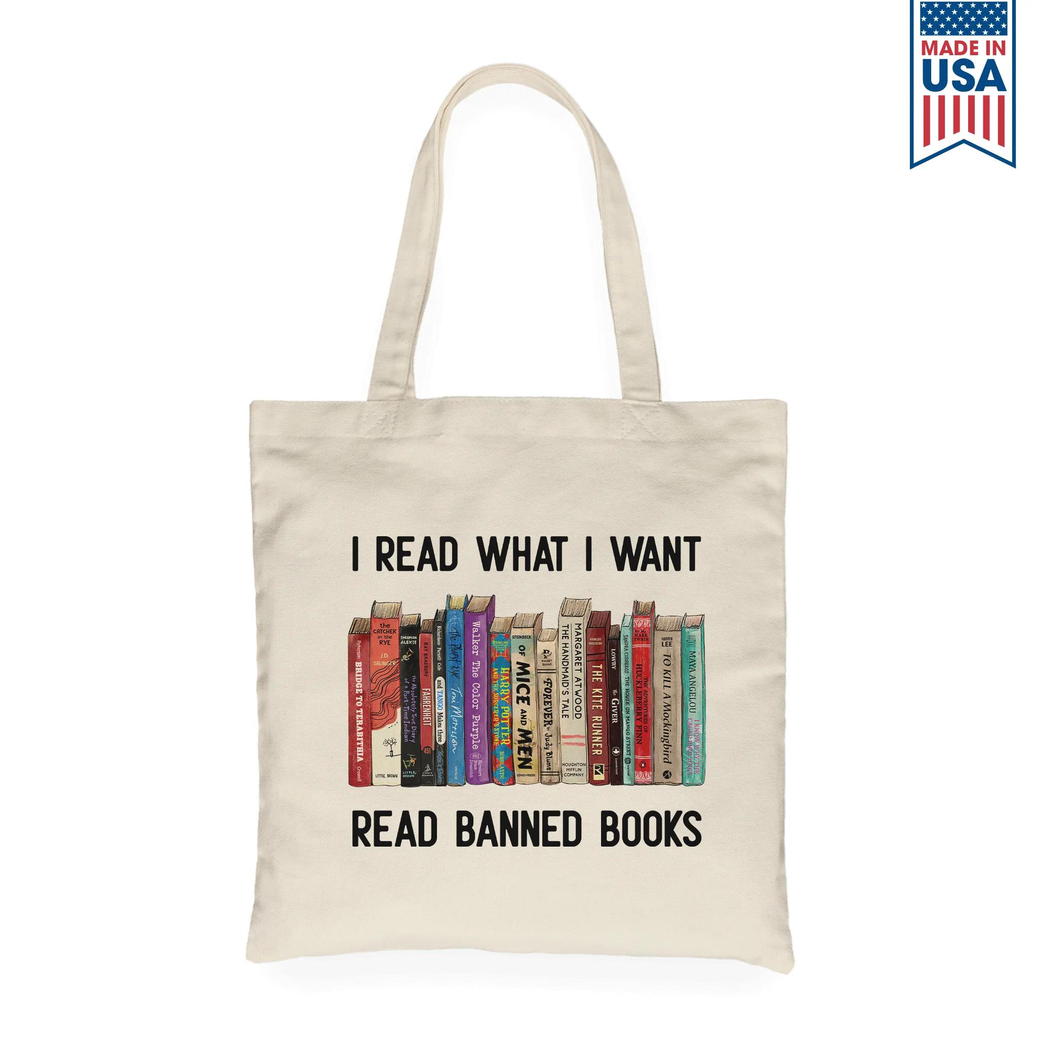 I Read What I Want Read Banned Books Book Lover Gift TBW207