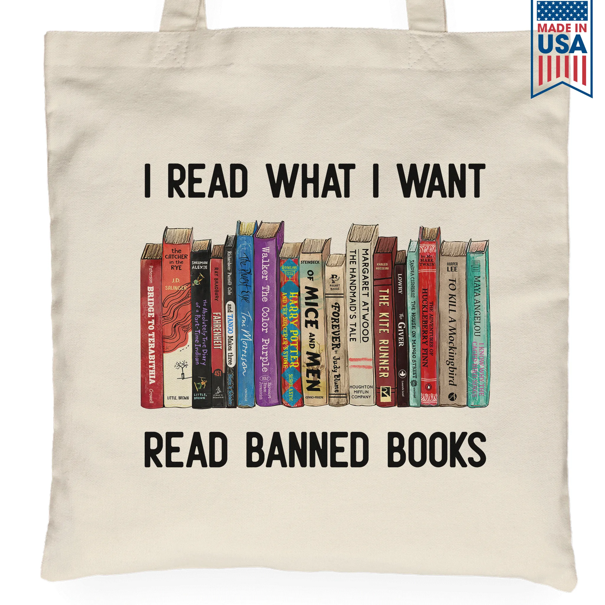 I Read What I Want Read Banned Books Book Lover Gift TBW207