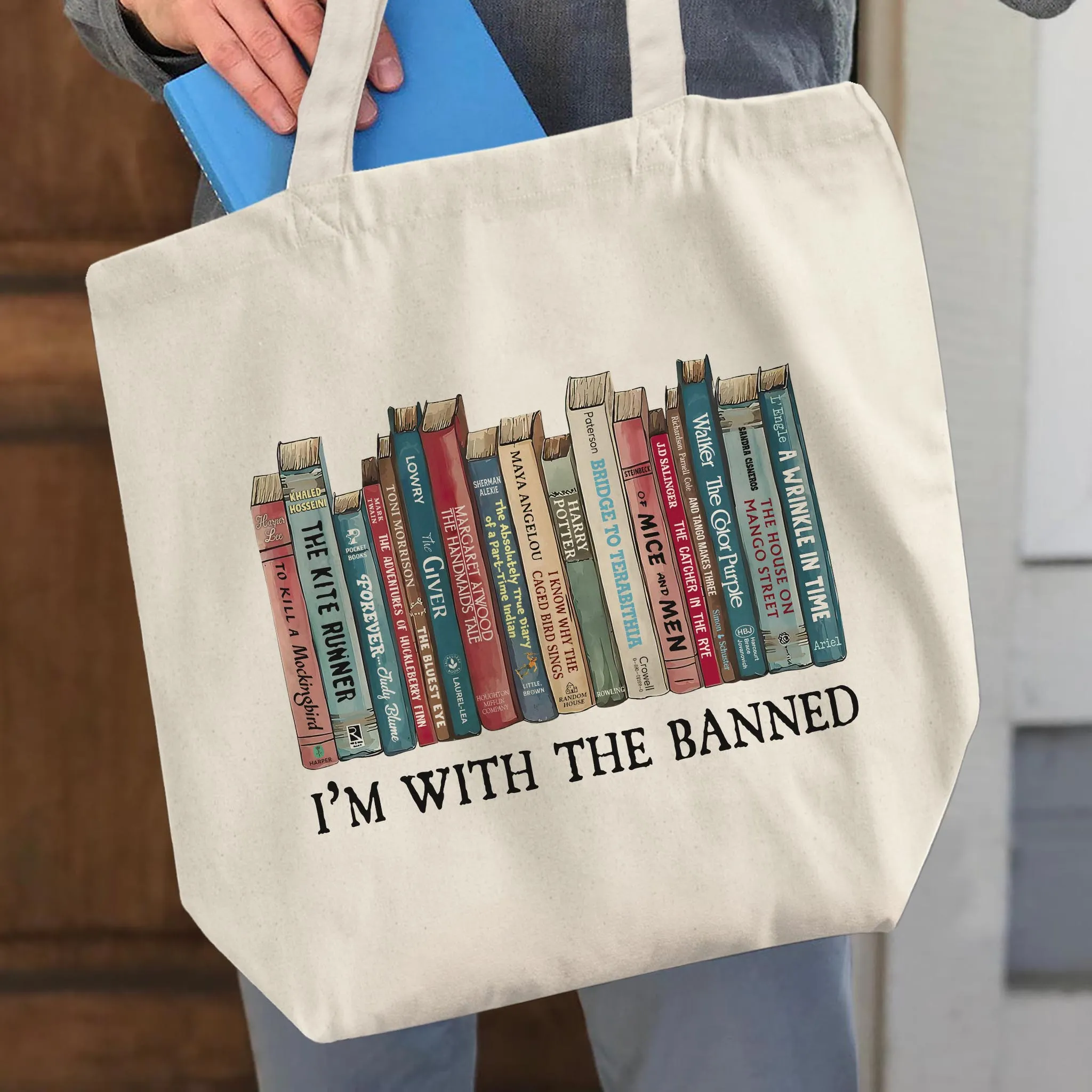 I'm With The Banned Book Lovers Gift TBW537