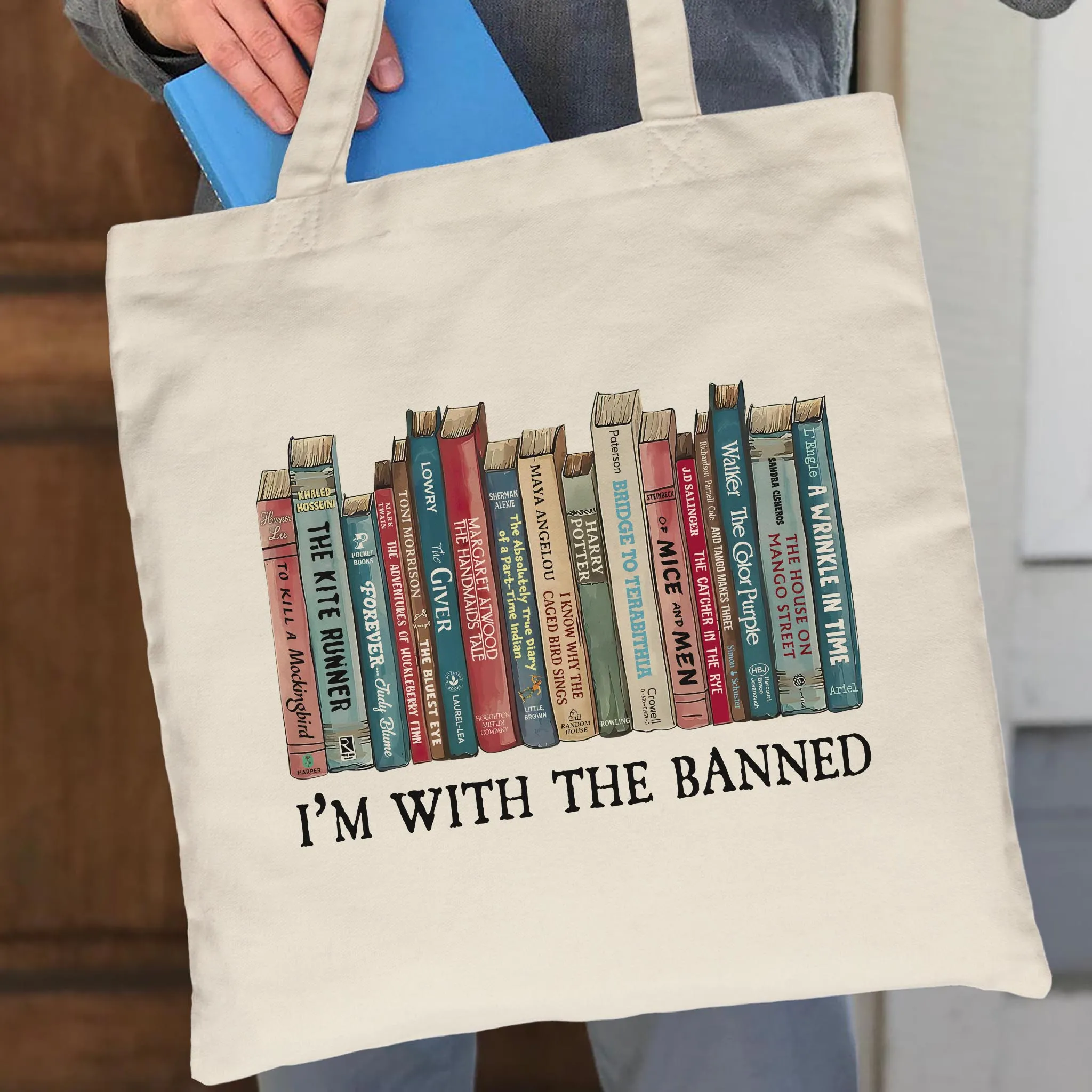 I'm With The Banned Book Lovers Gift TBW537