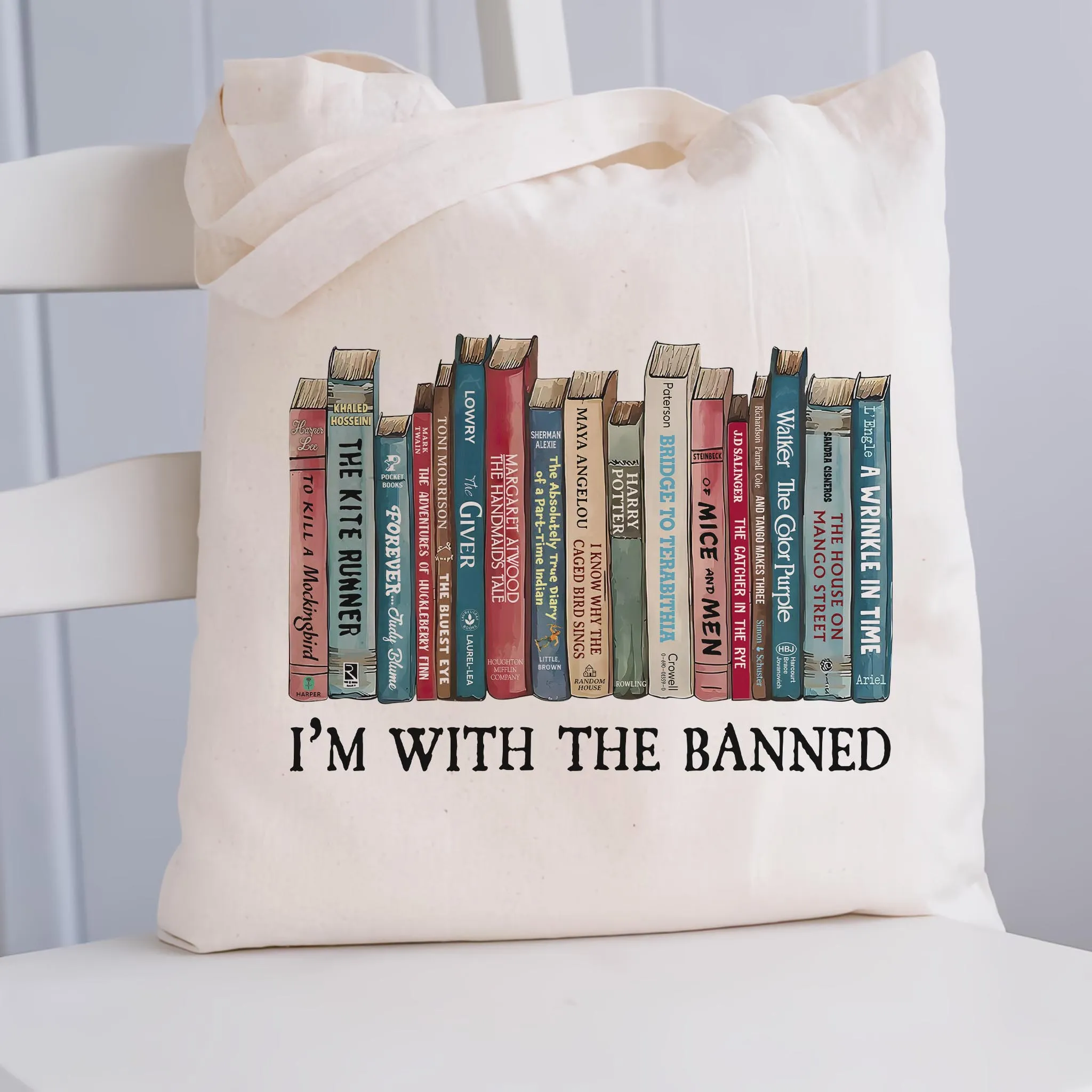 I'm With The Banned Book Lovers Gift TBW537