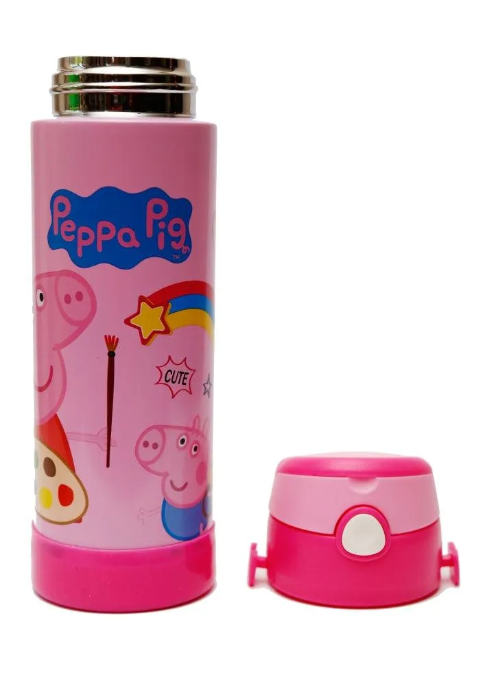 Insulated  Peppa Pig kids sipper bottle LUCAS - 500 ml Stainless steel