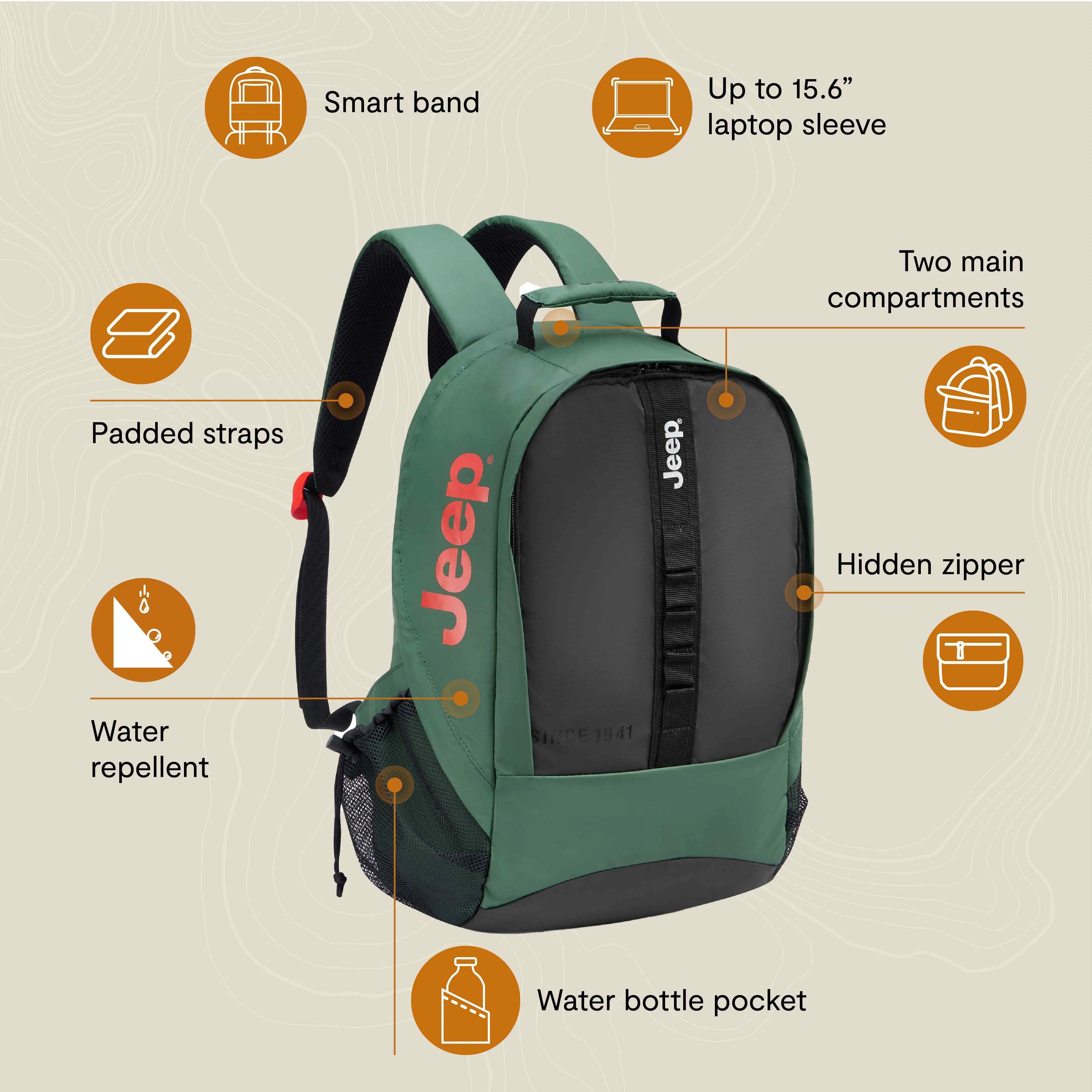 JS011B - Versatile Laptop Backpack