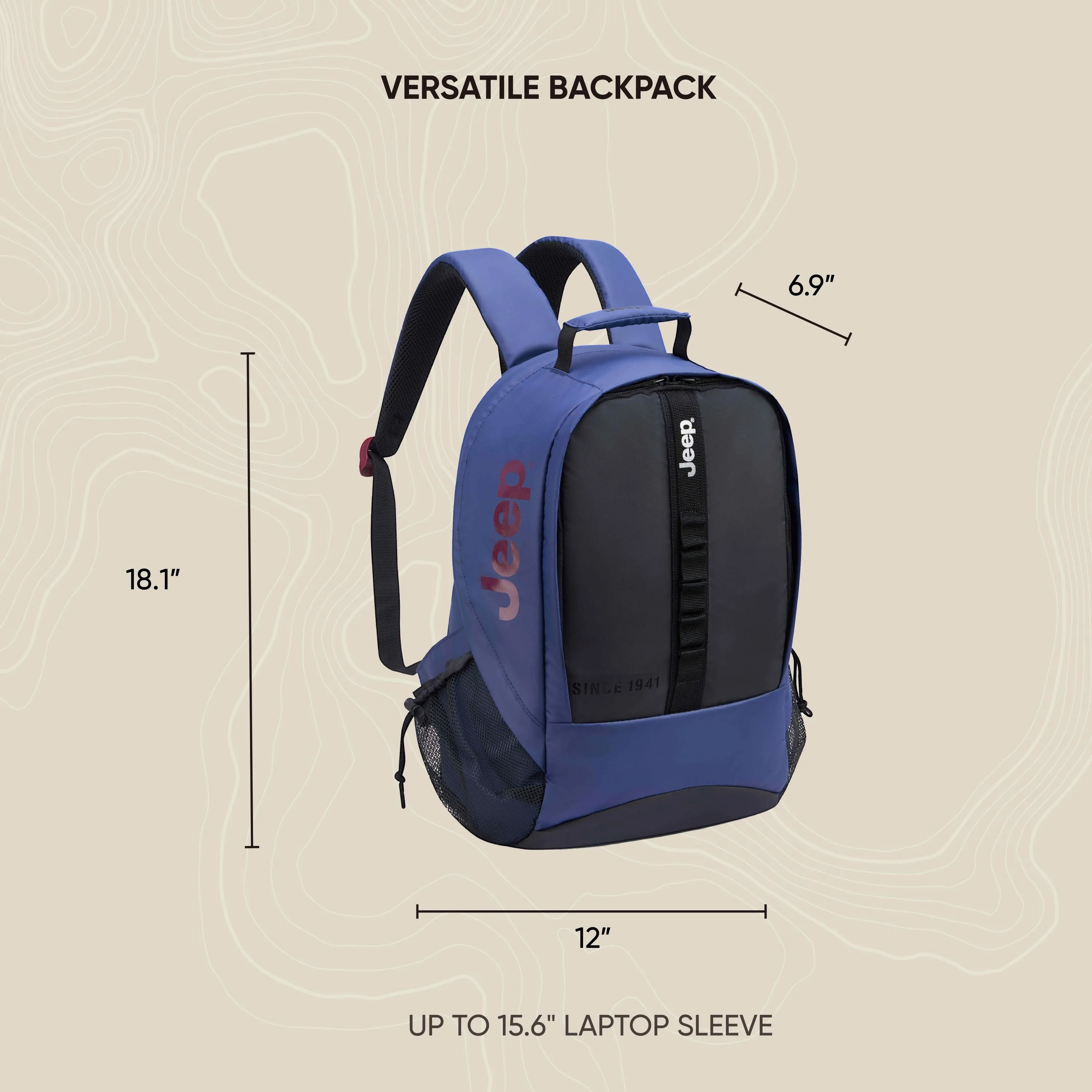 JS011B - Versatile Laptop Backpack