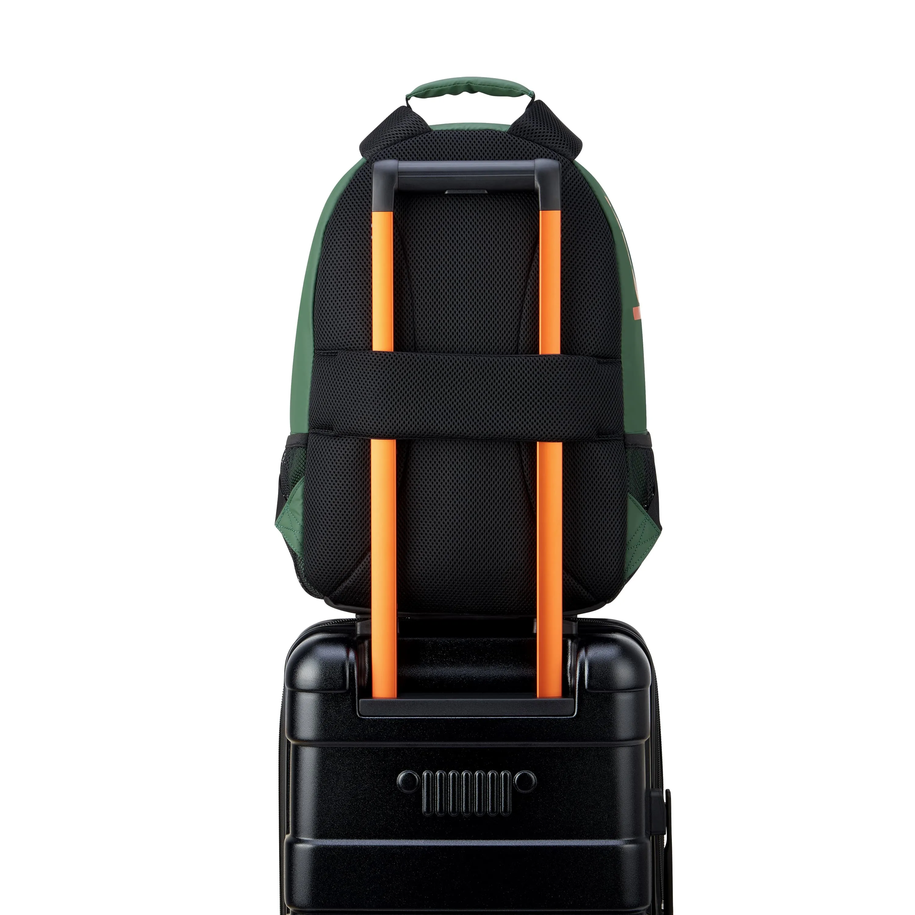 JS012C - Dual Material Laptop Backpack