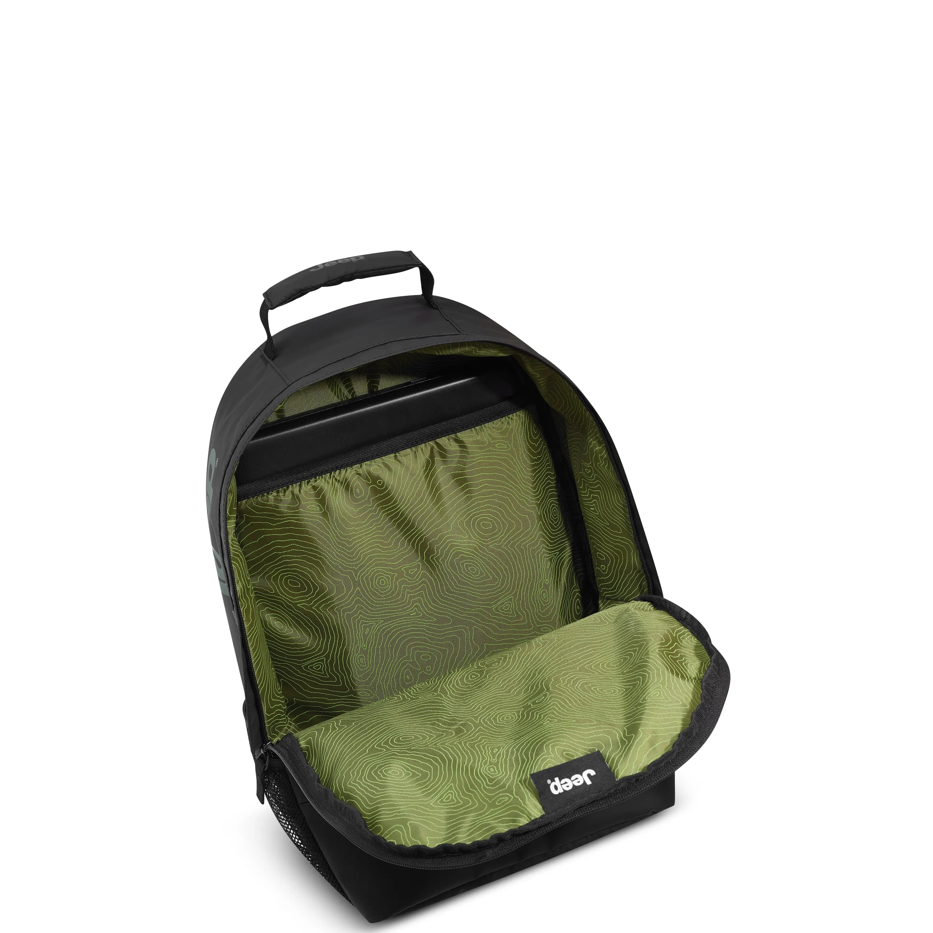 JS012C - Dual Material Laptop Backpack