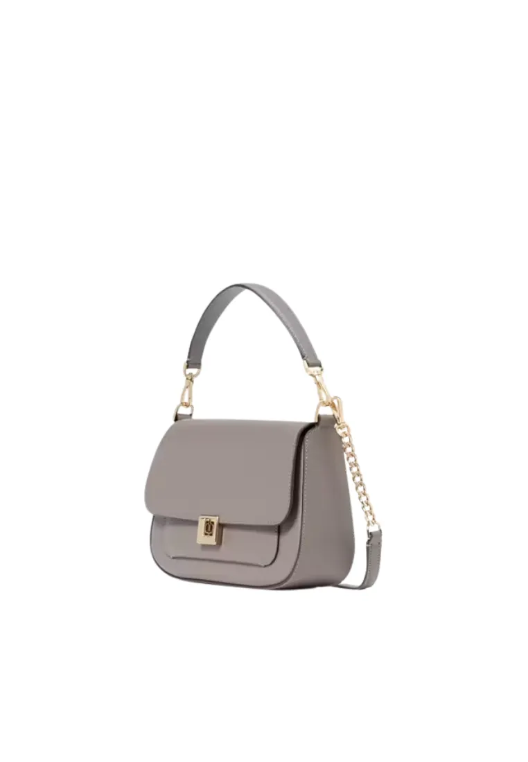 Kate Spade Phoebe Small Flap Crossbody Bag In Hare Grey KF554