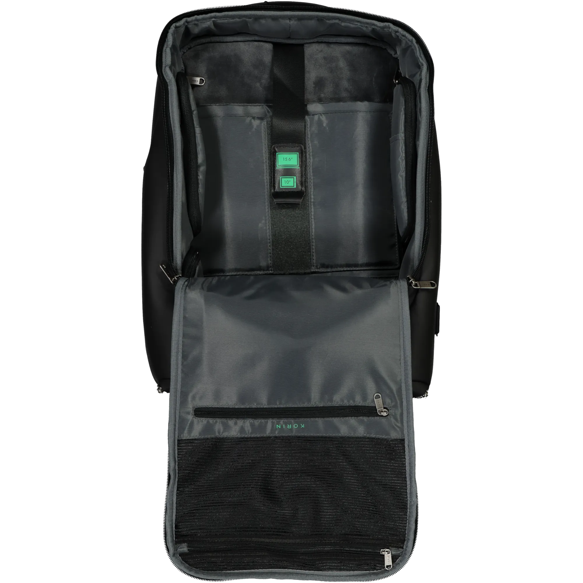 Korin Flexpack Pro Backpack Charcoal/Black