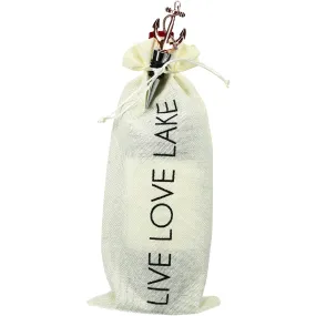 Lake 13.5" Wine Gift Bag Set