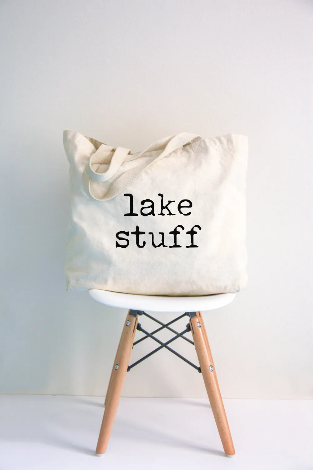 Lake Stuff Type Tote Bag