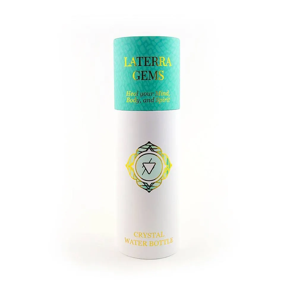 Laterra Gemstone Water Bottle - Libra