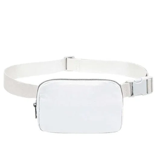 Leah Belt Bag (White)