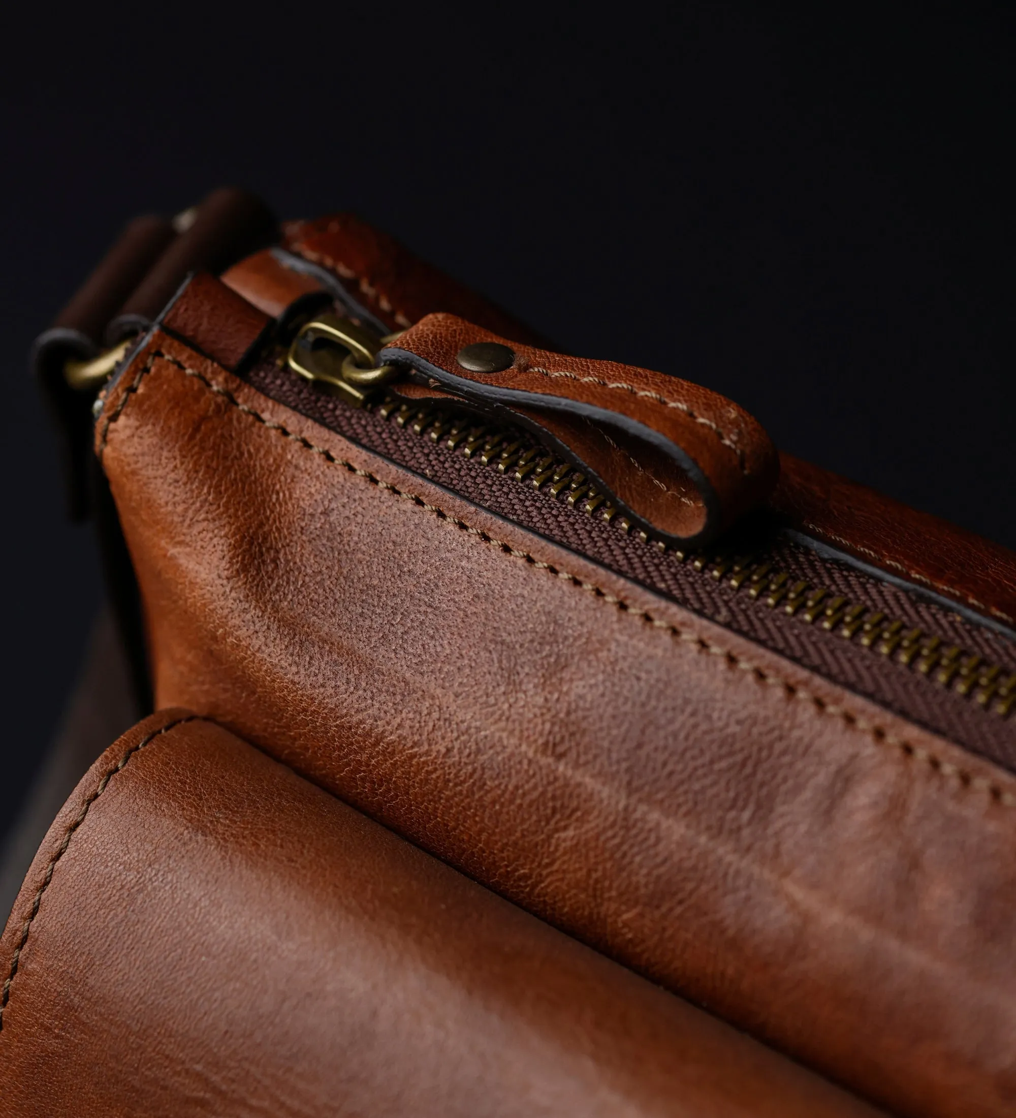 Leather Satchel Bag - Persuasion