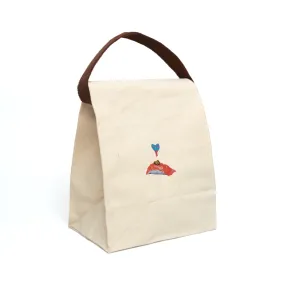 Love Sushi Canvas Lunch Bag With Strap