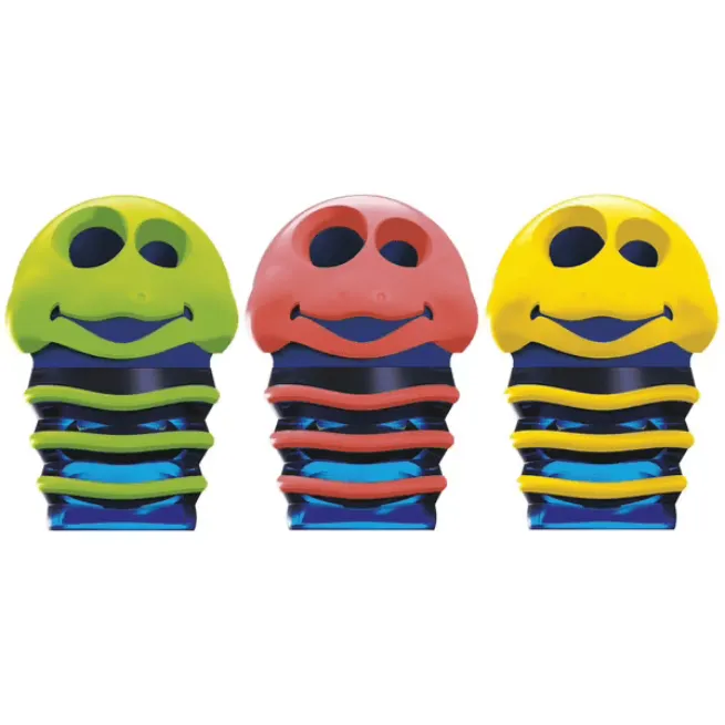 Maped Croc 2 Hole Sharpener Assorted Pack 3