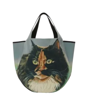 Maxi Canvas Cat Tote