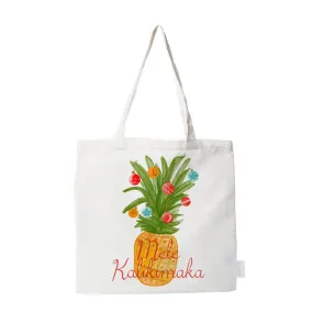 Mele Kalikimaka Pineapple Balls Tote Bag