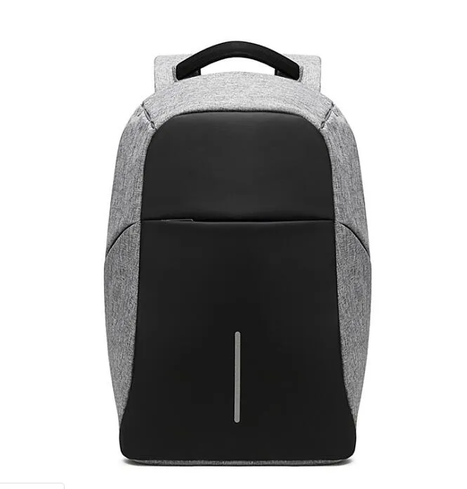 Men Anti Theft Backpack USB Charging 15.6 Laptop Multi-function Waterproof