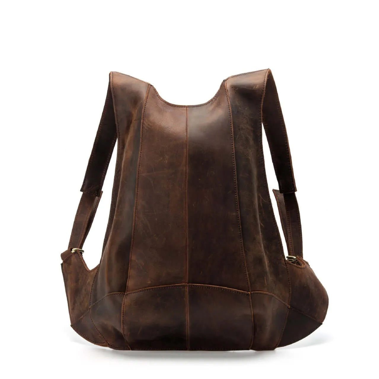 Natural Leather Backpack for Women / Genuine Leather Bag