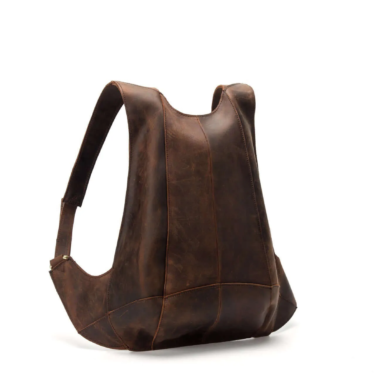 Natural Leather Backpack for Women / Genuine Leather Bag