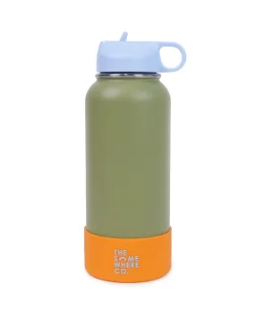 Olive Water Bottle 1L