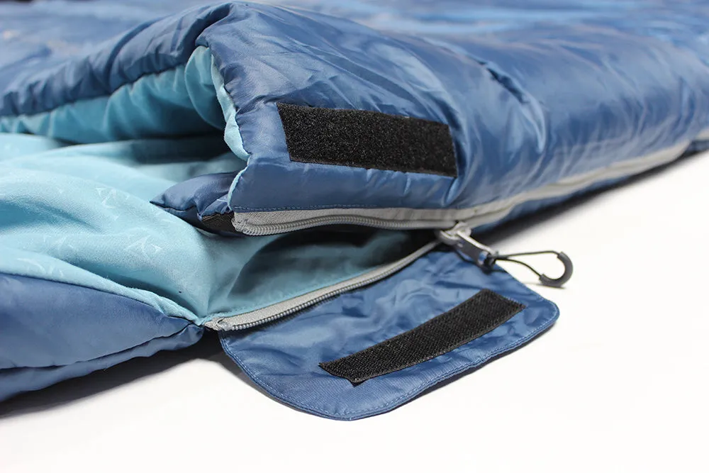 Outdoor Revolution Camp Star 400 Single Sleeping Bag - Blue