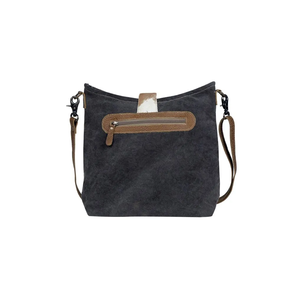 Placid Leather & Canvas Crossbody