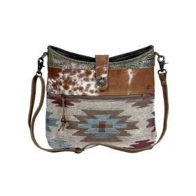 Placid Leather & Canvas Crossbody