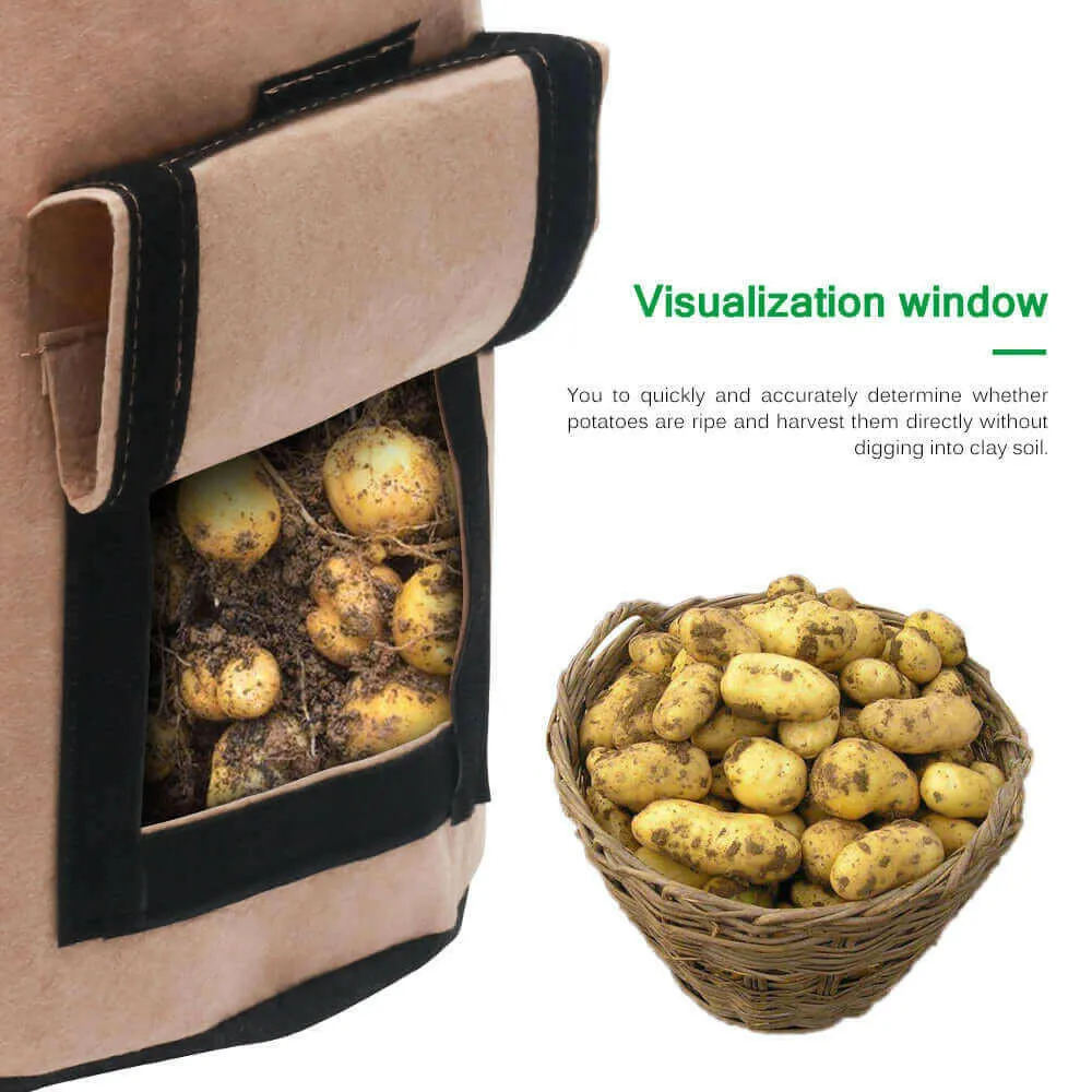 Portable Plant Bag Potato Planting Bag Durable Bag