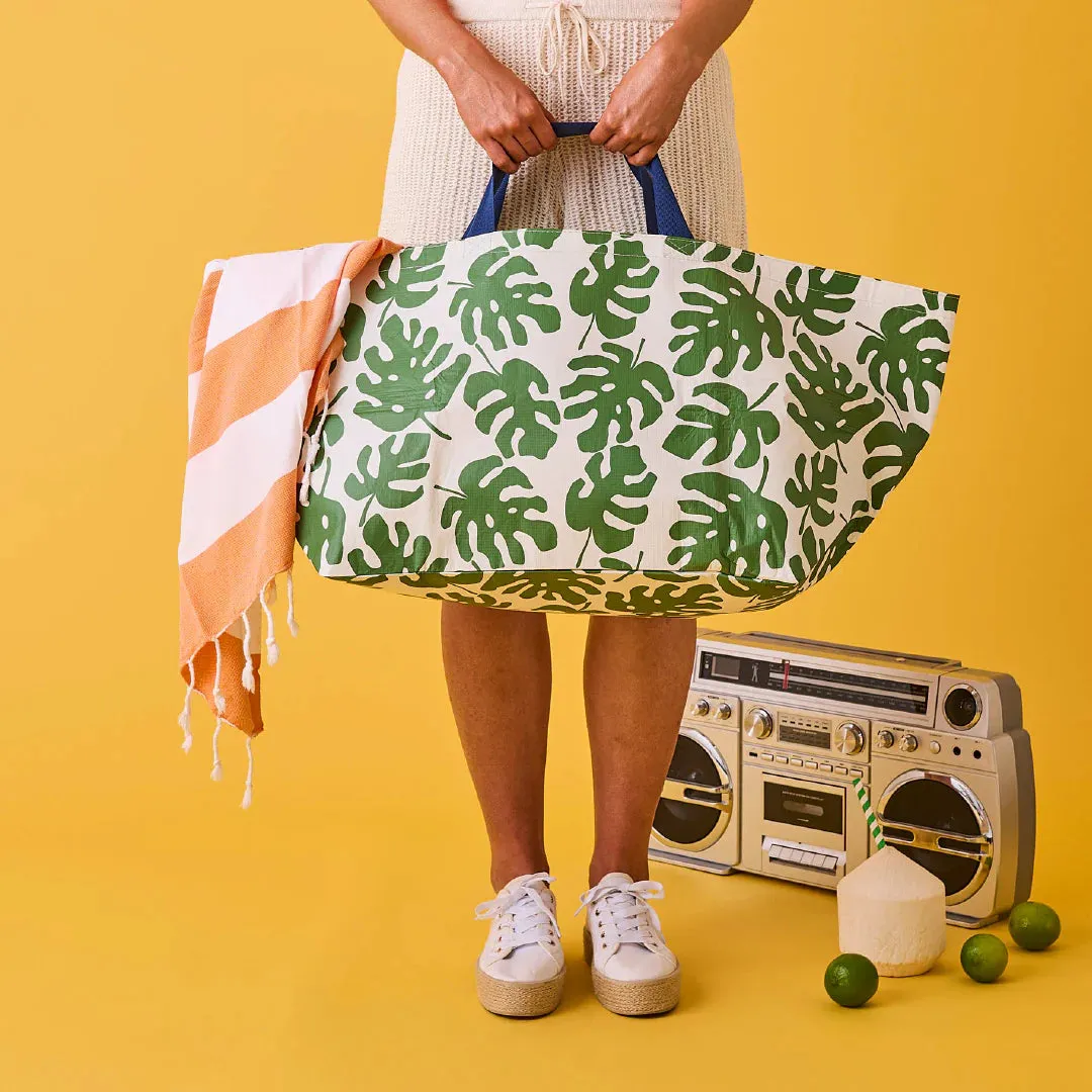 Project Ten Oversize Tote - Monstera