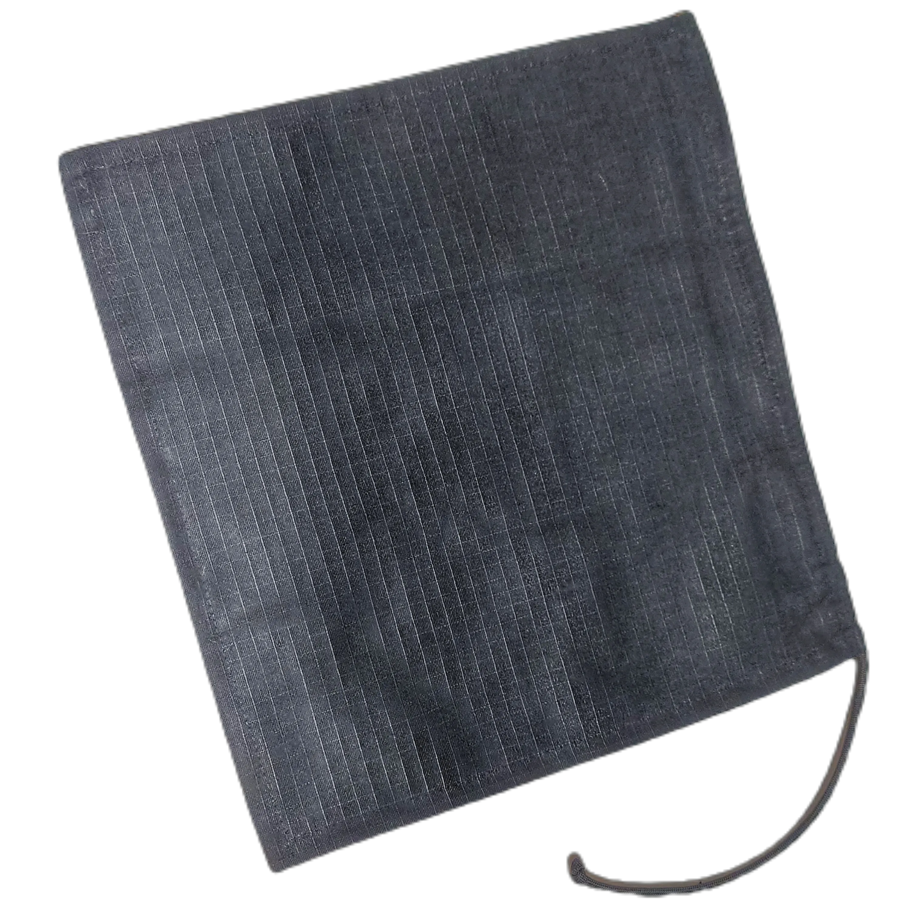 Pull Cloth - Lightweight minimalist handkerchief with paracord lanyard.