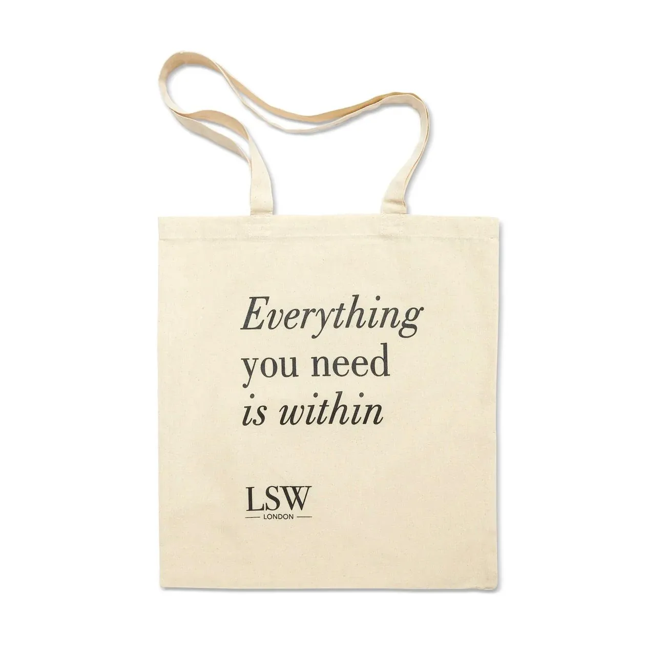 " Everything You Need Is Within " Cotton Tote Bag