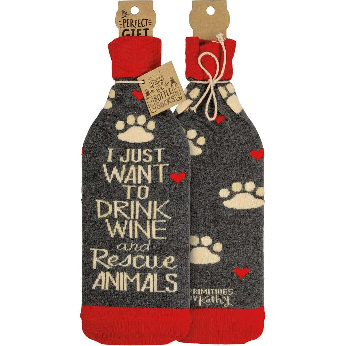 RESCUE ANIMAL BOTTLE COVER