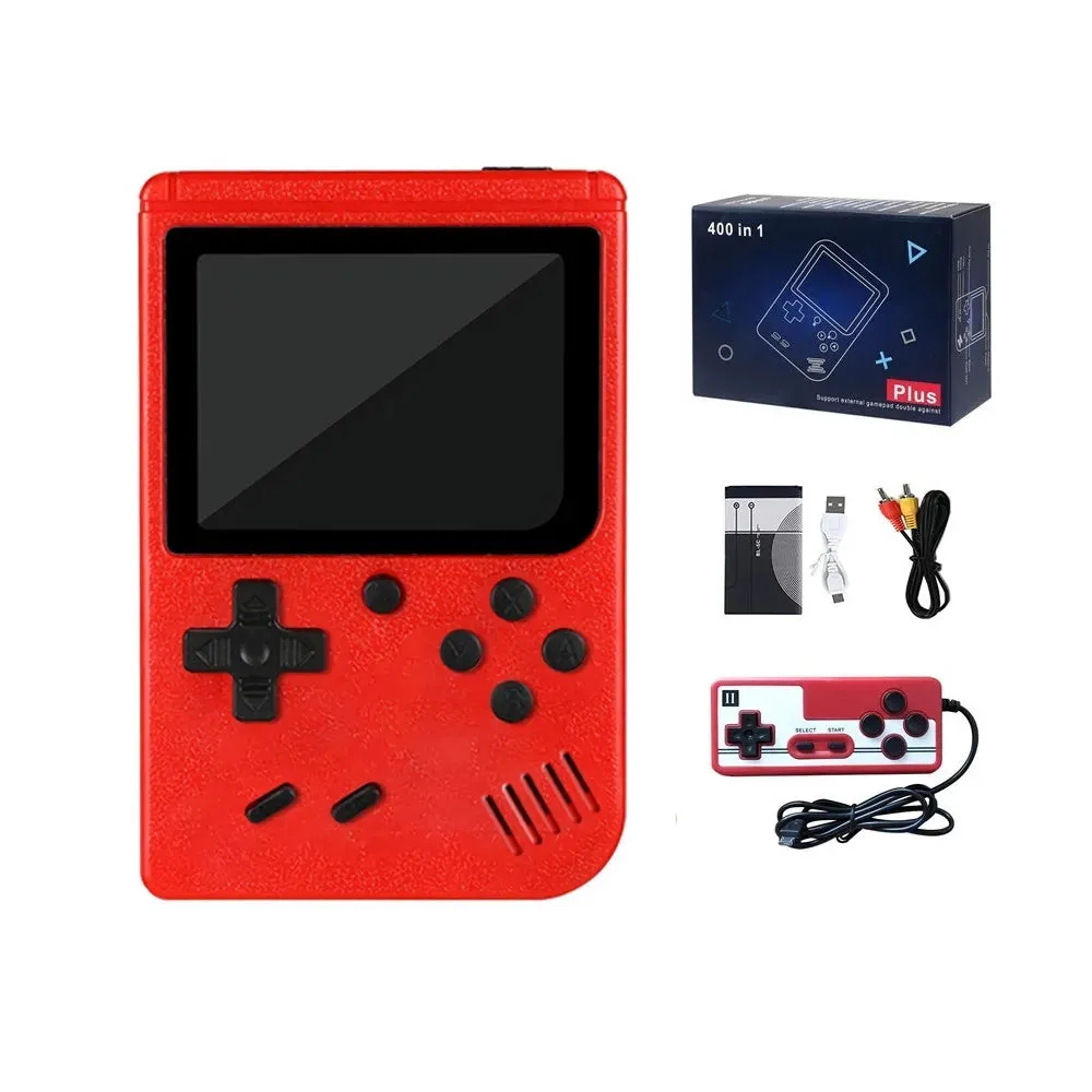 Retro Handheld Game Player With Bag Protection Video Game Console TV AV Out Mini Portable 8 Bit Game Console for Kids Gift