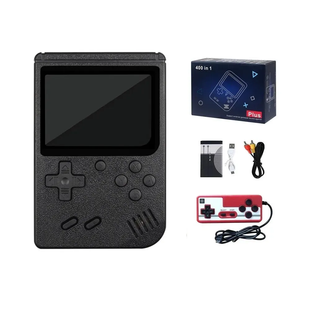 Retro Handheld Game Player With Bag Protection Video Game Console TV AV Out Mini Portable 8 Bit Game Console for Kids Gift