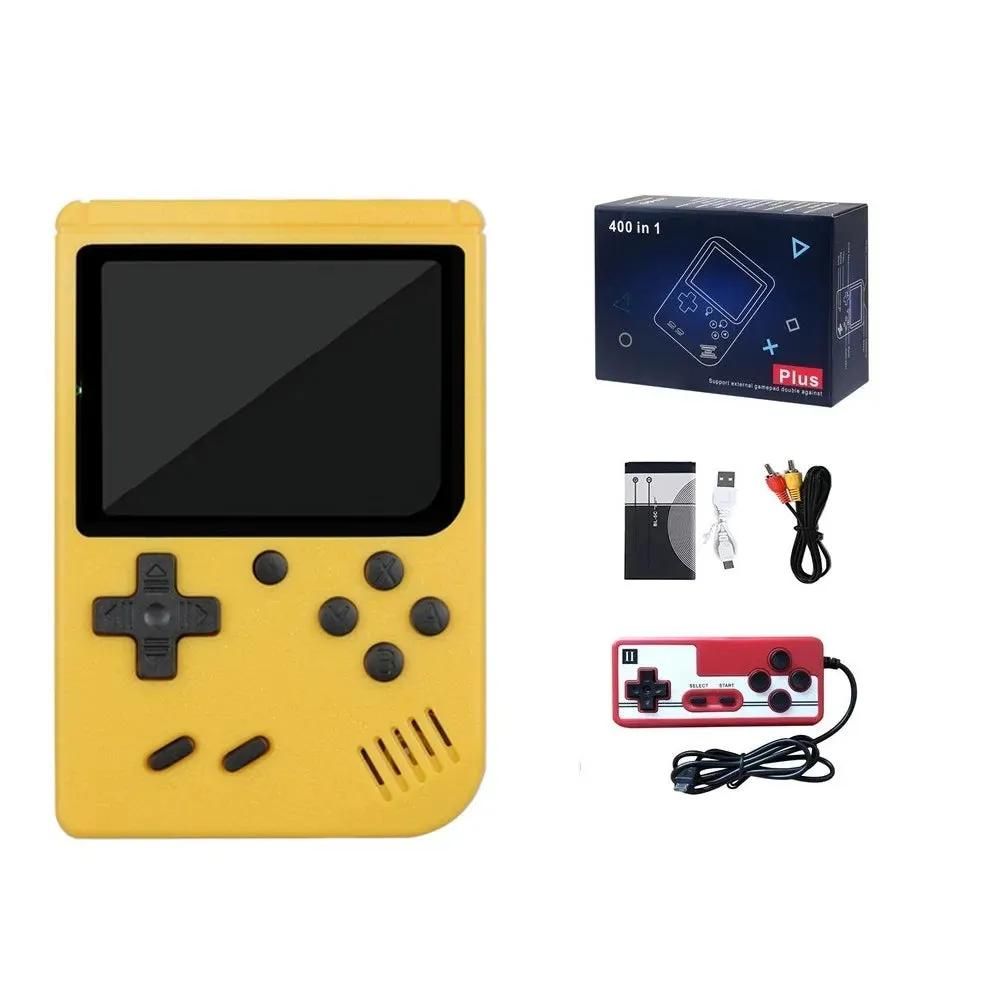 Retro Handheld Game Player With Bag Protection Video Game Console TV AV Out Mini Portable 8 Bit Game Console for Kids Gift