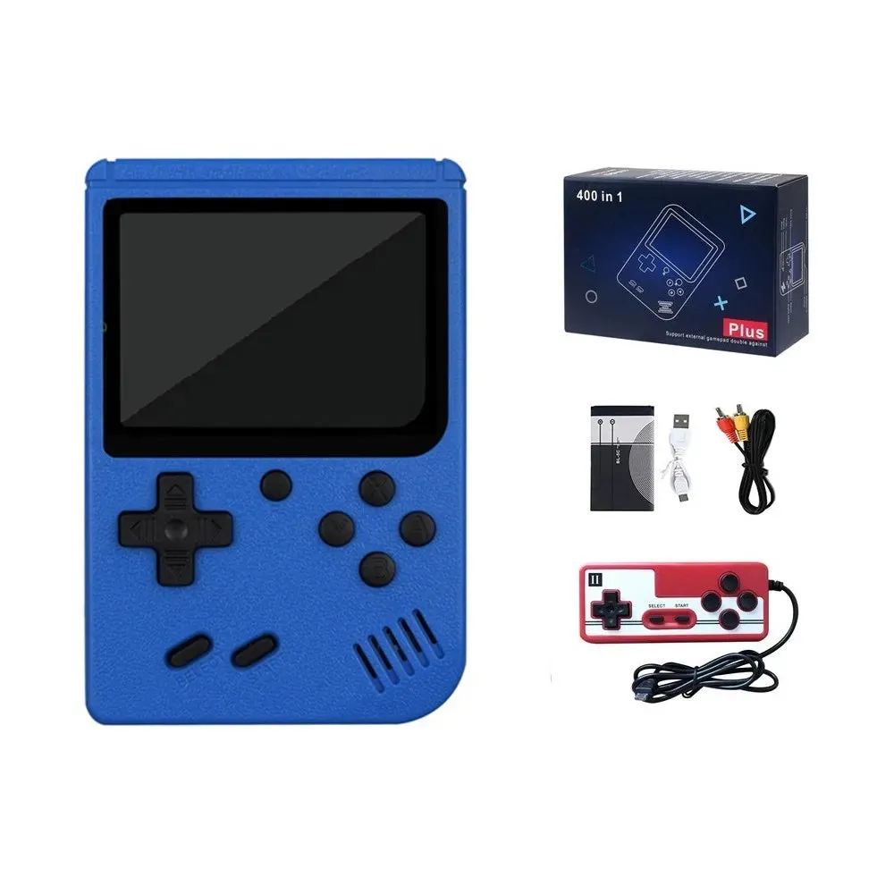 Retro Handheld Game Player With Bag Protection Video Game Console TV AV Out Mini Portable 8 Bit Game Console for Kids Gift