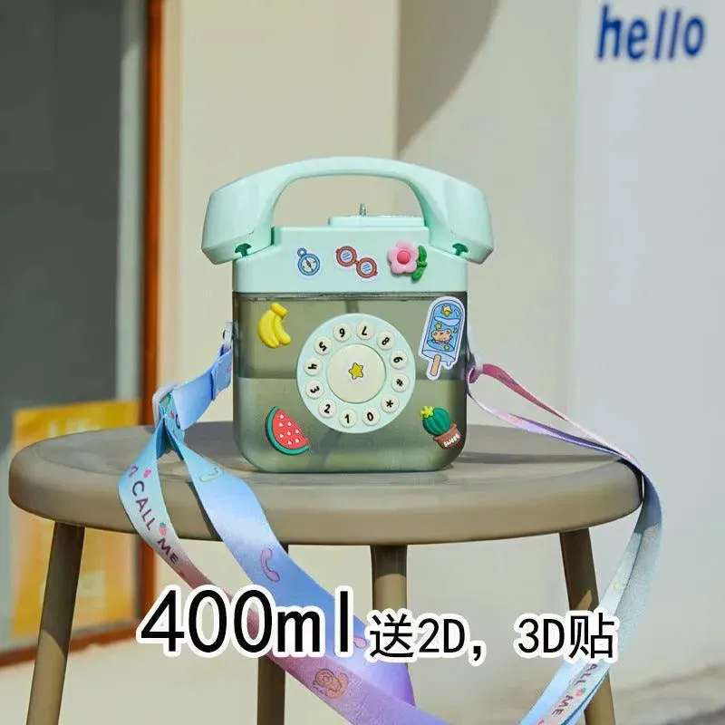 Retro Telephone Bottle For Kids (400 ml)