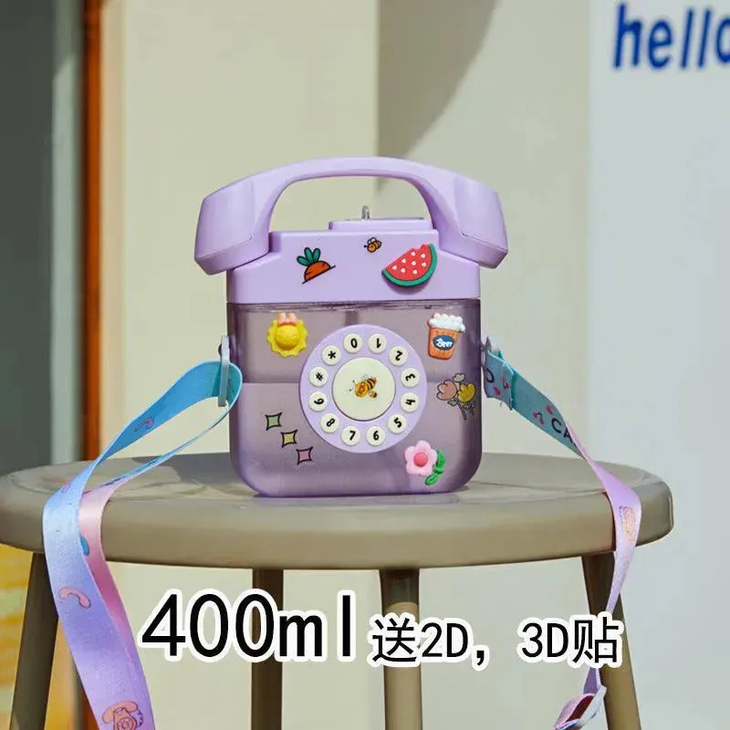 Retro Telephone Bottle For Kids (400 ml)