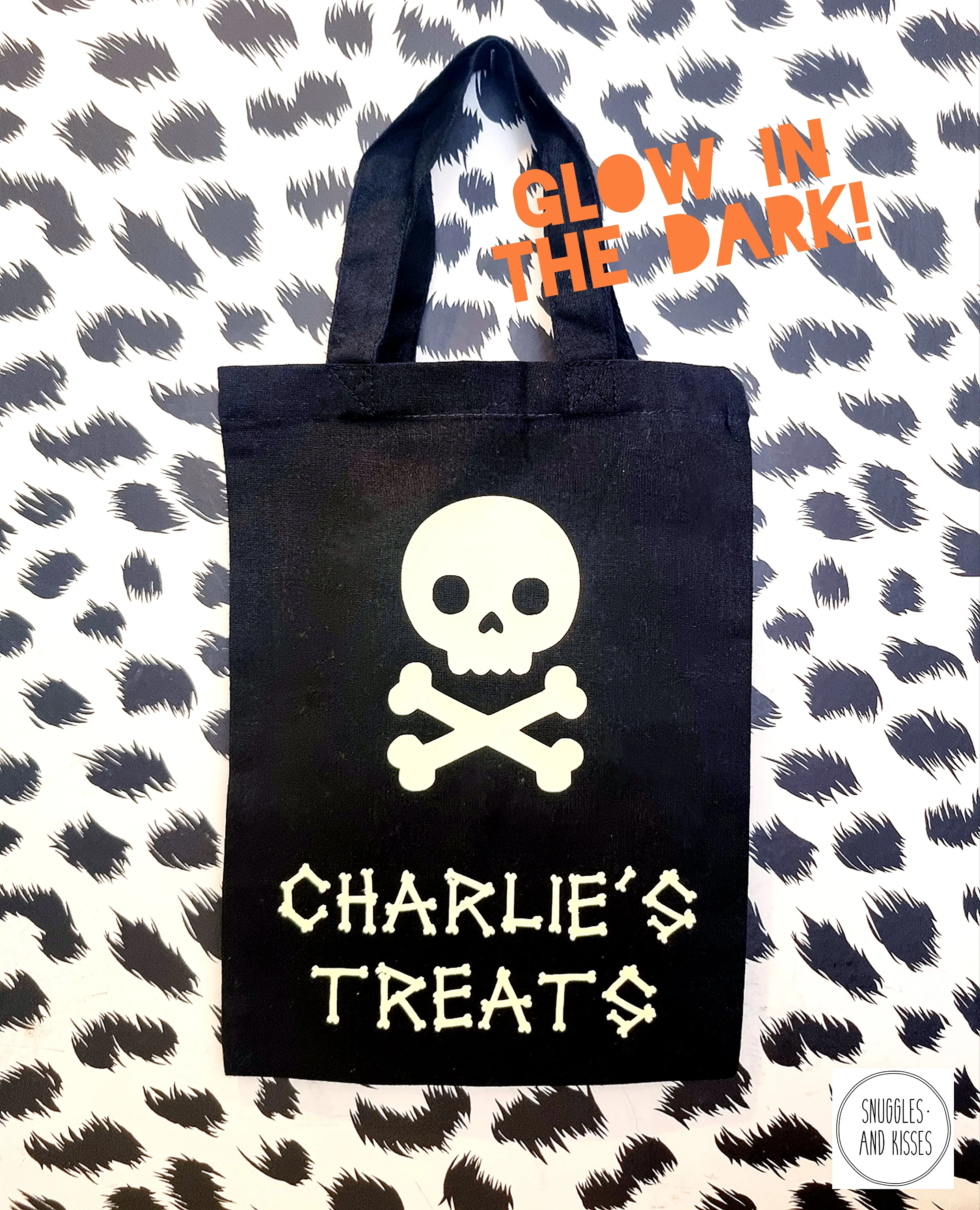 Reusable Personalised Trick or Treat Bag for Halloween