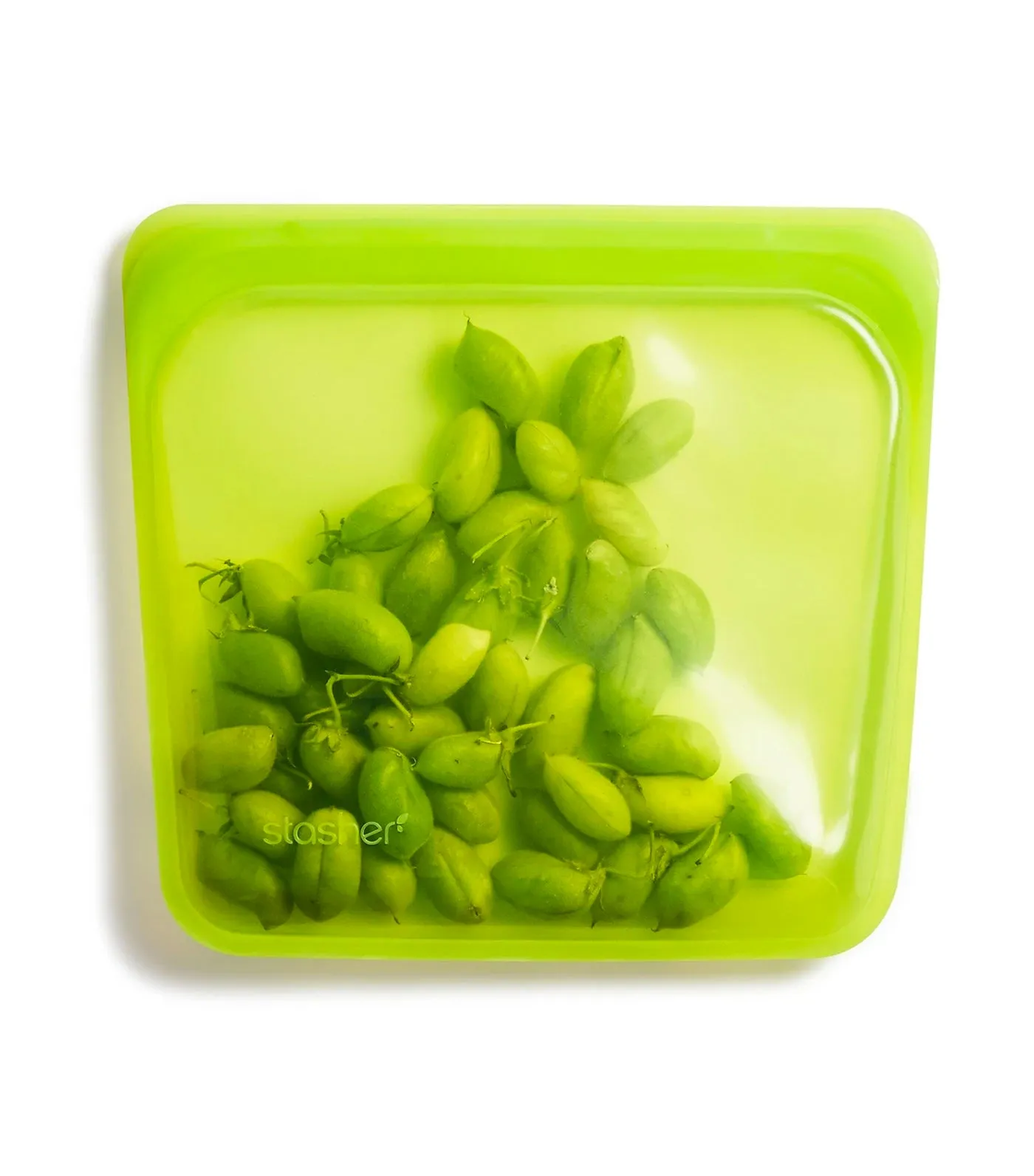 Reusable Silicone Sandwich Bag - Lime