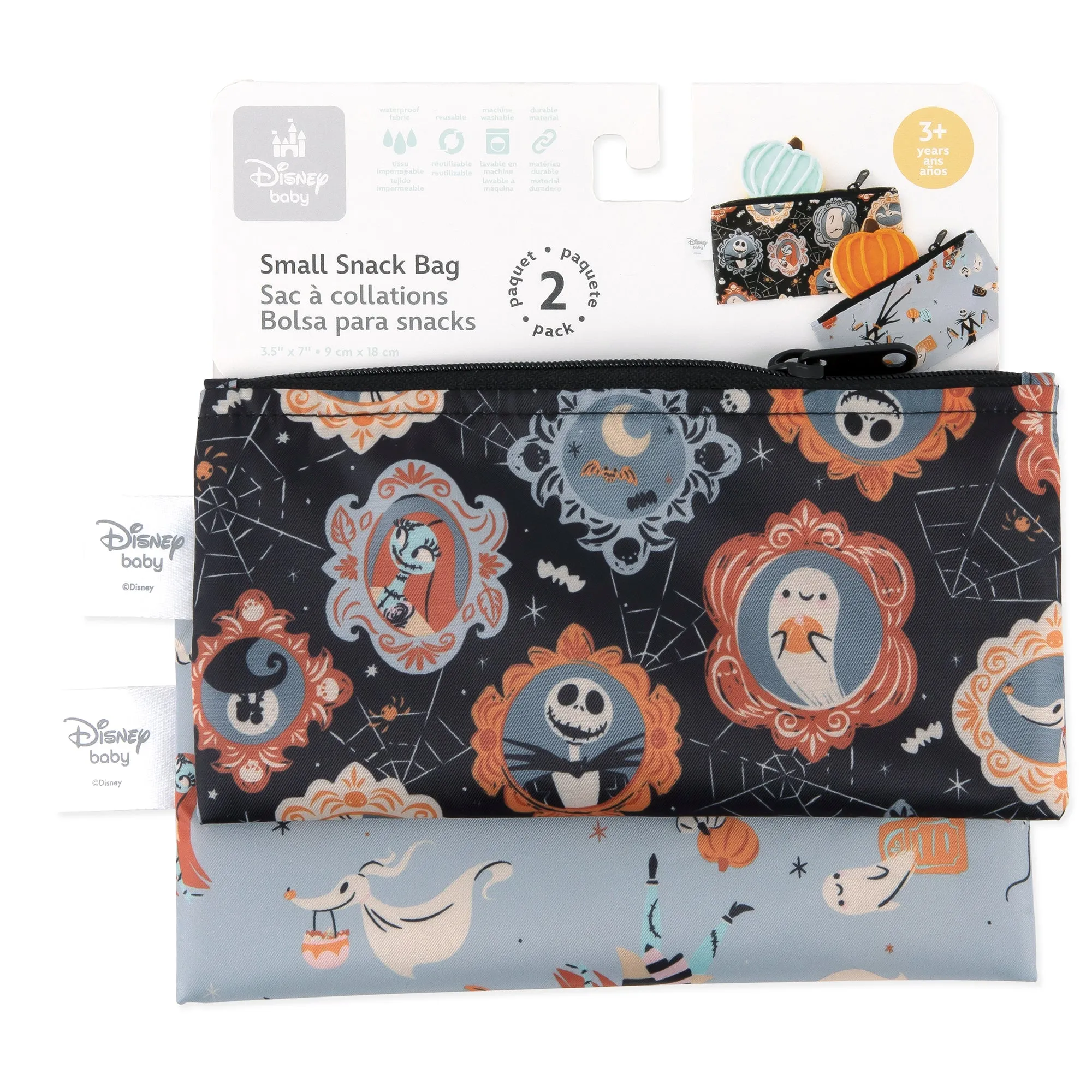 Reusable Snack Bag, Small 2 Pack: Everyday Is Halloween