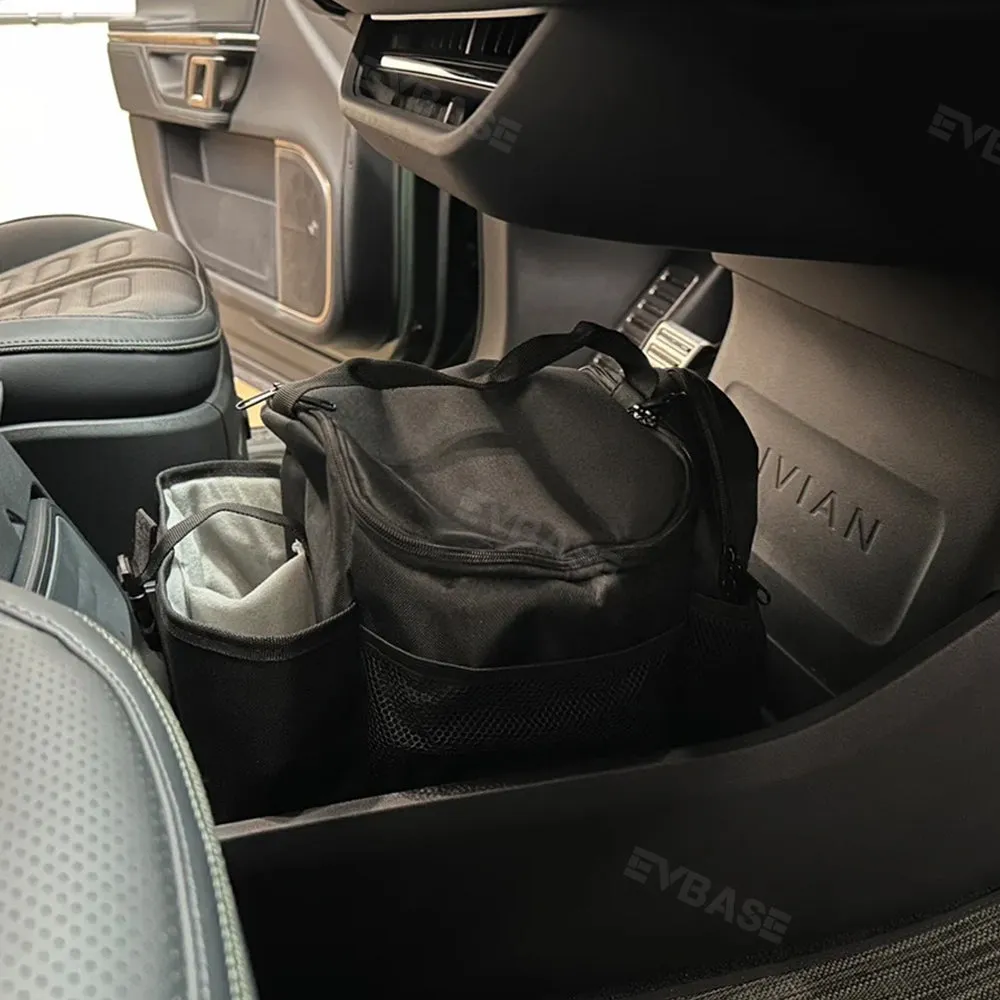 Rivian R1T R1S Center Console Storage Bag Organizer Nylon Waterproof Cordura Fabric Travel Duffel Bag